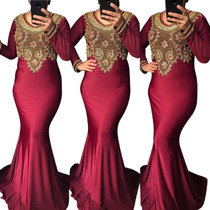 Kaftan Maxi Dress Evening Gowns Evening Dresses Wedding Dress Cocktail Plus size 5514