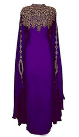 Ethnic Bridal Farasha Kaftan Modern Jilbab Arabian Islamic