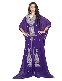 Women Dubai Farasha Kaftan Long Sleeves Evening, Party, Wedding Dress 01