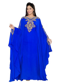 Women Dubai Farasha Kaftan Long Sleeves Evening, Party, Wedding Dress 02