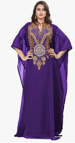 KoC Women's wear Dubai Kaftan Farasha Caftan Long Maxi Dress Abaya Jalabiya