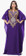 KoC Women's Kaftan Maxi Dress Farasha Caftan KFTN116-Purple