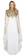 Royal White Islamic Modern Elegant Dubai Moroccan Caftan Arabic Party Wear Beach Kaftan Maxi Floor Length Evening Gowns Dress
