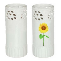 Set of 2 Personalized Ceramic Vase ready for sublimation