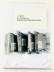 2 Sets Extra Large 220XL Sublimation Ink Cartridge SET+600 Sheets A4 size sublimation paper