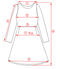 Page from the Guidebook showing how to measure a dress