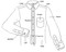 Page from the Guidebook showing the parts of a shirt.