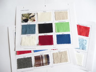 Fabric Swatches for Data Entry Guidebook