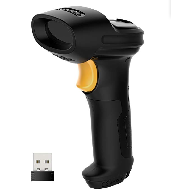 Inateck Wireless Barcode Scanner - Costume Inventory Resources