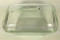 Loaf Pan Storage Container Refrigerator Dish Clear Glass with cover Glasbake