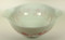 Vintage Pyrex Cinderella Bowl White Pink Gooseberry 443 2 1/2 QT top