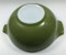 Vintage Pyrex Cinderella Bowl Olive Green 443 2 1/2 QT bottom