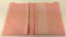Vintage Kitchen Towels Napkins Pink White Geometric Stitching Folded