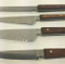 Vintage Knife Knives Serrated Edge Blade Bread Sandwich Steak Detail