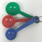 Vintage Colored Teaspoon Measuring Spoon Set Blue Red Green