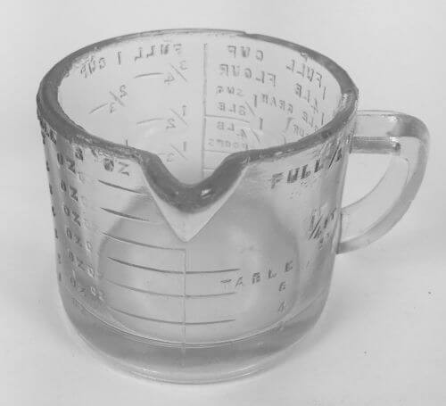FMP 280-1839 Dry Measuring Cup 1/3 cup