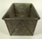 Vintage Loaf Bread Pan Small Fold Over Corners