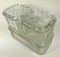 Vintage Glass Refrigerator Box Dishes Cover Vegetables Federal