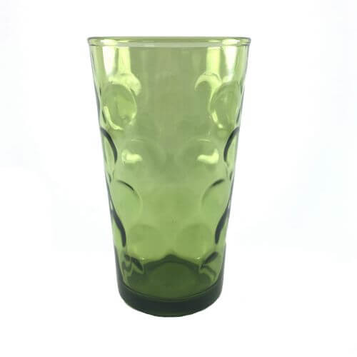 8 Dark Green Beverage Tumblers With Inverted Dot Pattern Find the perfect drinking glasses from our glassware collection. dark green beverage tumblers with inverted dot pattern set of 8