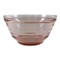 Vintage Pink Glass Mixing or Fruit Bowl