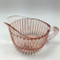Vintage Pink Depression Glass Creamer Queen Mary 