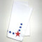 Cloth Dinner Napkins, Patriotic with Red and Blue Stars, Set of 2