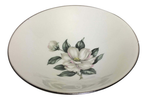 Vintage Homer Laughlin White Magnolia Rhythm Fruit Bowls