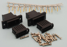 Two Pairs 10 Pin Wing Connector Plug & Socket set