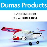 DUMAS 1804 40 INCH L-19 BIRD DOG R/C ELECTRIC POWERED