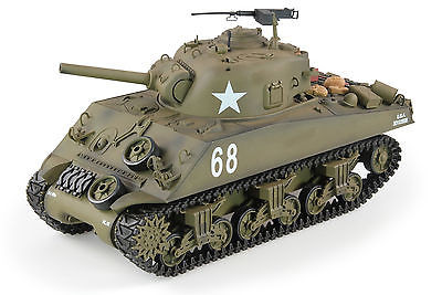 シルバニ屋！ヘンロン1/16 【M4A3 SHERMAN 】 HENGLONG 1/16 M4A3 Sherman RC Metal Gearbox Vesion Tank Smoke