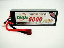 NXE 5000MAH 45C 7.4V H/CASE LIPO W/DEANS