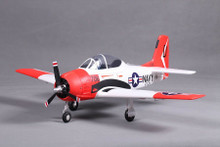 T28 Trojan 800mm Red & White (V2) PNP (Reflex system now included)