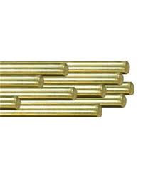 K&S 8159 SOLID BRASS ROD (12IN LENGTHS) .020 (5 RODS PER CARD)( 3 CDS)