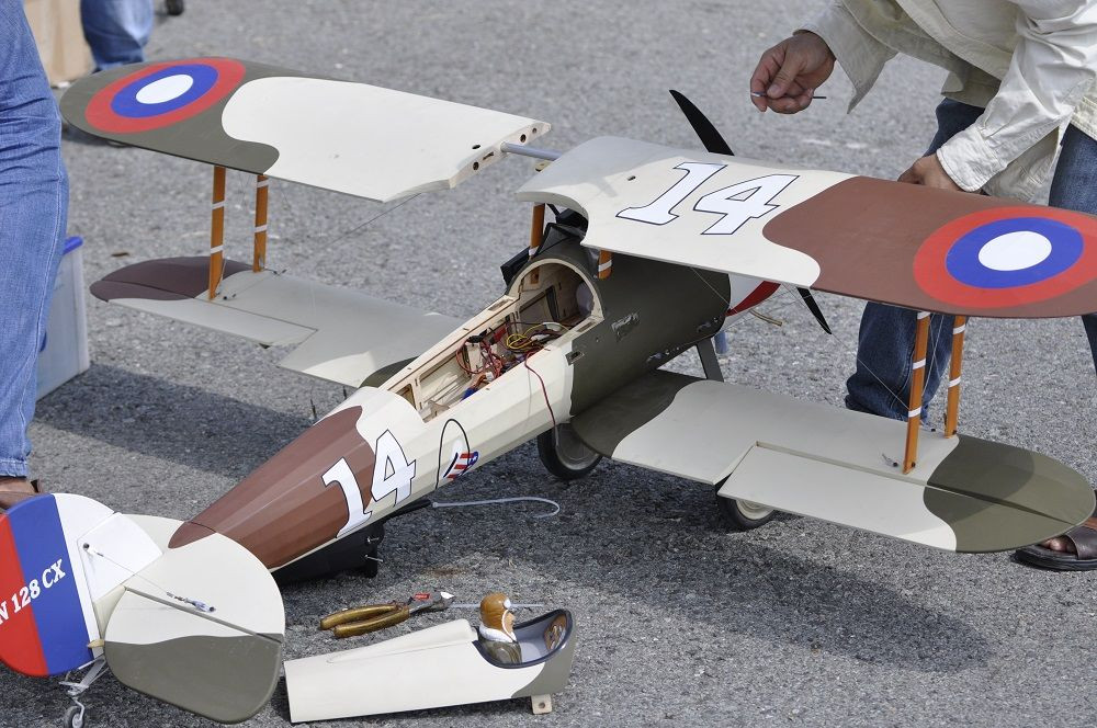 Seagull Models Nieuport 28 ARF Kit, 20cc - Budget Hobbies