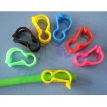 HY PLASTIC FUEL SHUT OFF CLAMP 5MM ASSORTED COLOURS ( 4  )