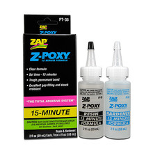 ZAP Z-POXY 15 MINUTE EPOXY 4 oz.