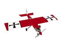 Seagull Models Classic Ugly Stick RC Plane, 15cc ARF, Red