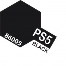 TAMIYA PS-5 BLACK SPRAY 