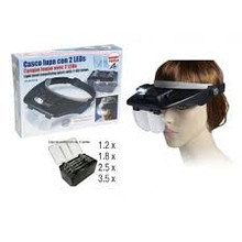 ARTESANIA 27054-1 HANDS FREE MAGNIFIER GLASSES WITH 2 LED LIGHTS MODELLING TOOL