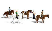 Horseback Riders - HO Scale