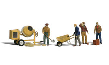 Masonry Workers - HO Scale