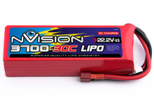 nVision LiPo 6s 22.2V 3700mah  30C 22V
