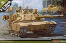 ACADEMY 13202 1/35 M1A1 ABRAMS "IRAQ 2003" PLASTIC MODEL KIT *AUS DECALS*