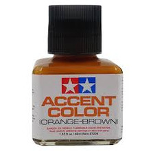 TAMIYA ACCENT COLOR (ORANGE-BROWN)