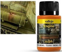 VALLEJO  WEATHERING EFFECTS DIESEL STAINS 40 ML