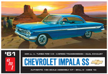 AMT 1961 CHEVY IMPALA SS 1:25 SCALE MODEL KIT
