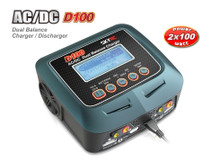 D100 V2 AC/DC Dual Charger/PowerSupply