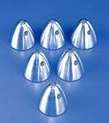 1/4" - 28 Aluminum Prop Nut (QTY/PKG: 1 )