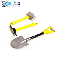 Scale Hammer Pickaxe And Shovel Set  ( Metal )