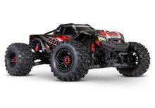 ( NEW ) TRAXXAS MAXX 4WD ( WIDE ) MONSTER TRUCK - RED